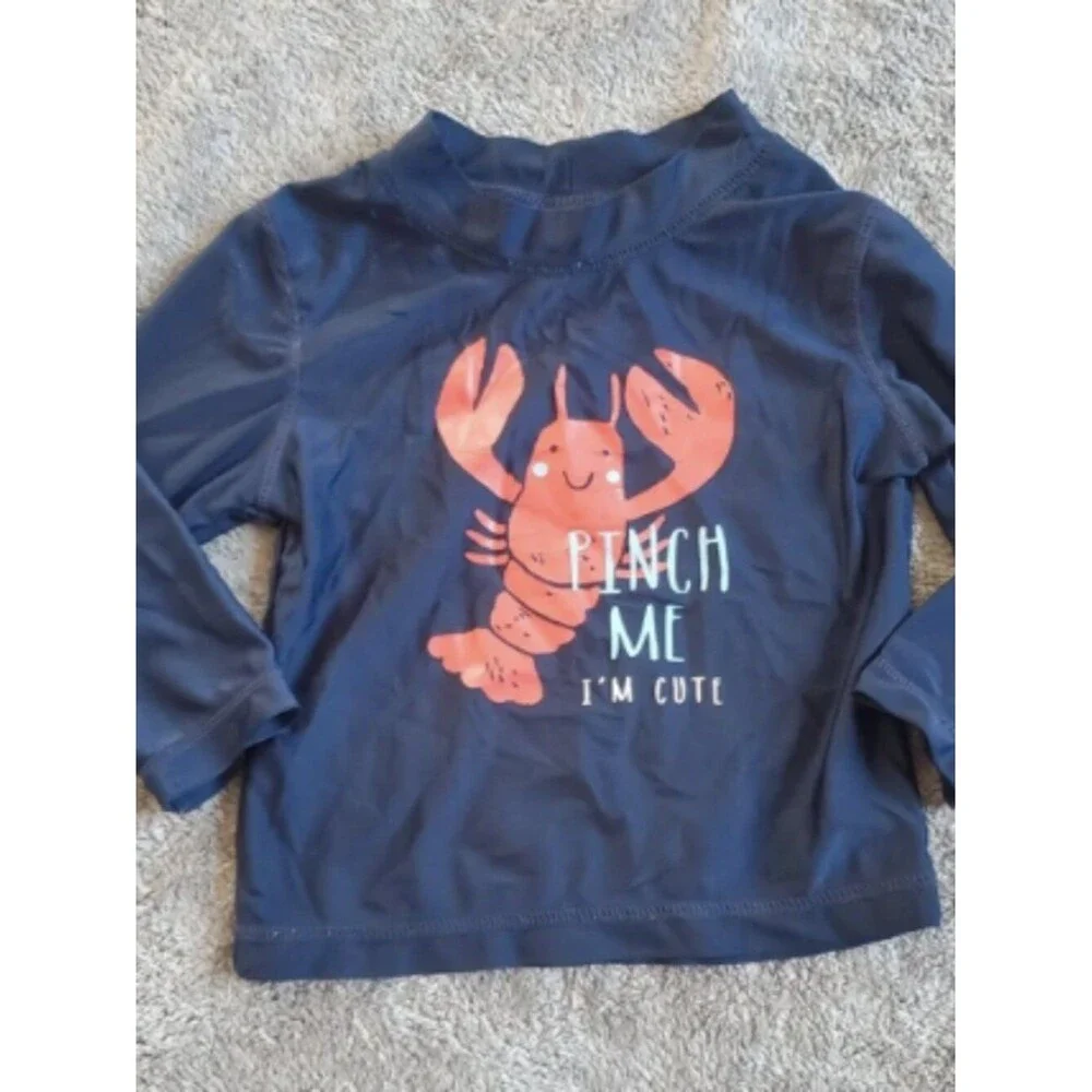Carter's Baby Boy 18M Rashquard Long Sleeve shirt